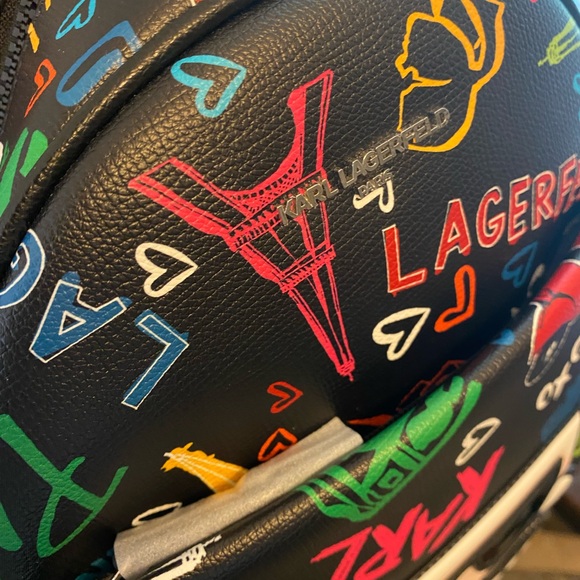 Karl Lagerfeld mini Backpack NWT - Picture 7 of 9
